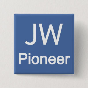 JW Pioneer 2 Inch Square Button