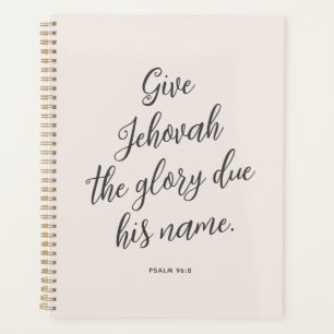 JW Planner, 2025 Year Text of Jehovah's Witnesses Planner