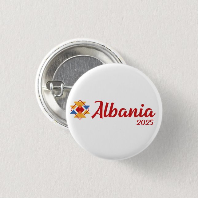 JW Special Convention Gift - Albania 2025 1 Inch Round Button (Front & Back)