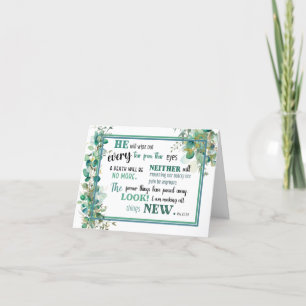 JW Sympathy Card Revelation 21:3,4