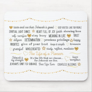 JW The Life of a Pioneer  Mouse Pad