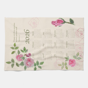 JW year text Matthew 5:3 calendar customize Kitchen Towel