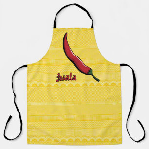 Jwala Chili Pepper All-Over Print Apron