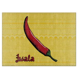 Jwala Chili Pepper Cutting Board