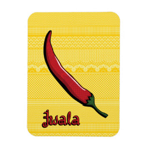 Jwala Chili Pepper Flexible Magnet