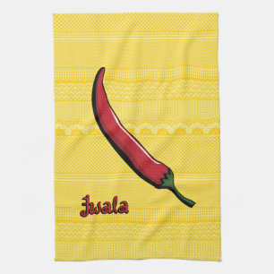 Jwala Chili Pepper Kitchen Towel