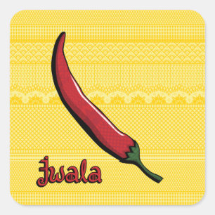 Jwala Chili Pepper Sticker