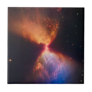 JWST Hourglass Protostar Formation Tile