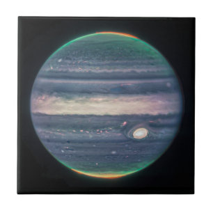 JWST Image of Planet Jupiter in Infrared Tile