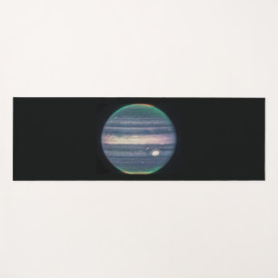 JWST Image of Planet Jupiter in Infrared Yoga Mat