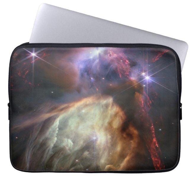 JWST Image of Rho Ophiuchi Stars Laptop Sleeve (Front)