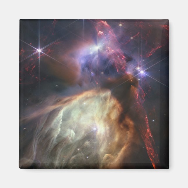 JWST Image of Rho Ophiuchi Stars Magnet (Front)