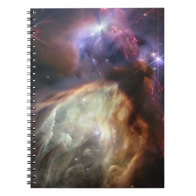 JWST Image of Rho Ophiuchi Stars Notebook (Front)