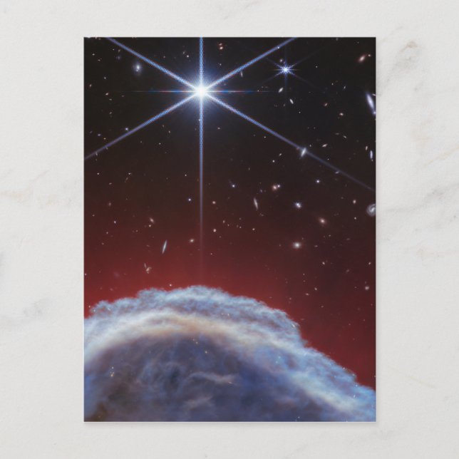 JWST Image of the Horsehead Nebula Postcard (Front)
