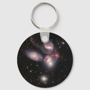 JWST James Webb Space Telescope Stephan’s Quintet Keychain