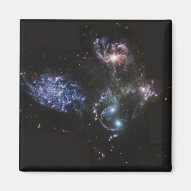 JWST James Webb Space Telescope Stephan’s Quintet Magnet (Front)