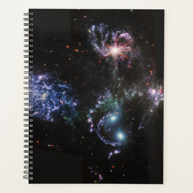JWST James Webb Space Telescope Stephan’s Quintet  Planner (Front)
