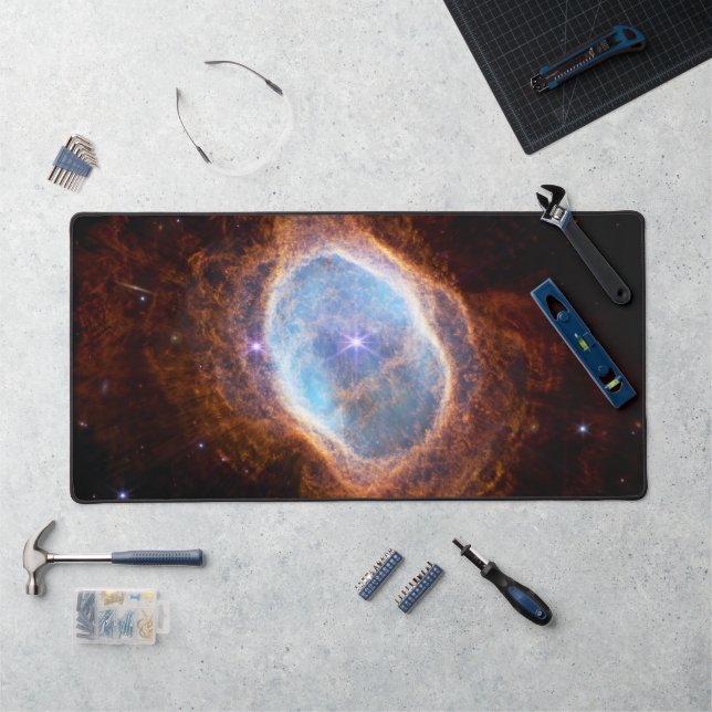 JWST James Webb Telescope Southern Ring Nebula Desk Mat (Workstation)