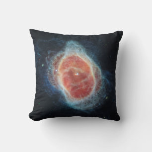 JWST James Webb Telescope Southern Ring Nebula Throw Pillow