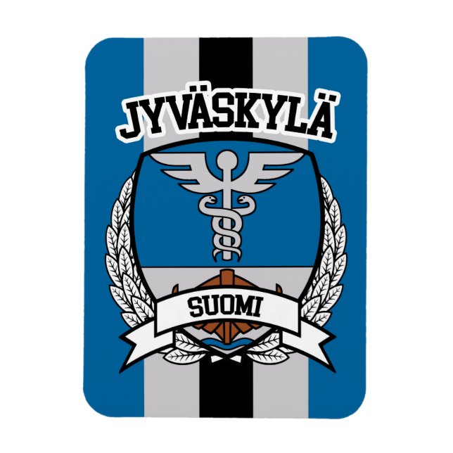 Jyväskylä Magnet (Vertical)