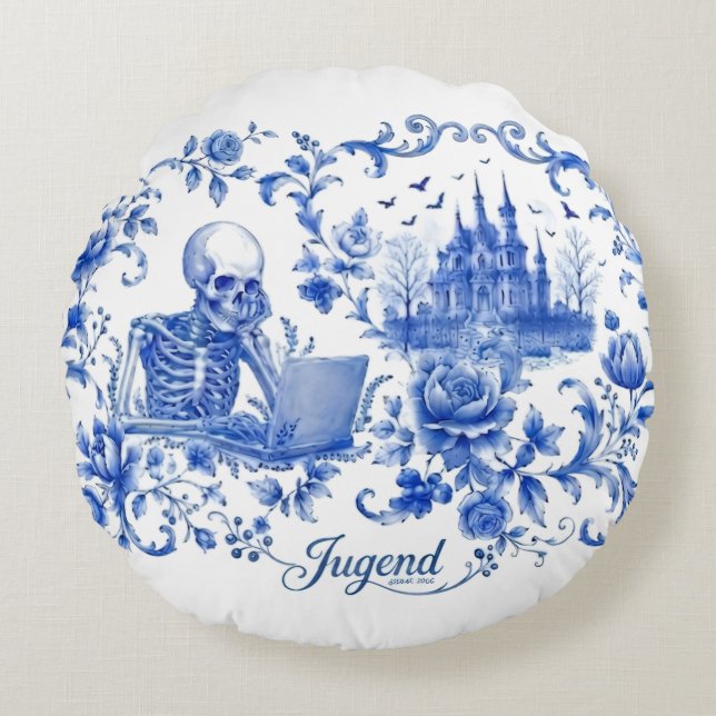 K01 ROUND PILLOW (Front)