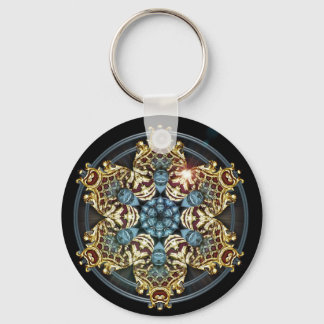 K150 Gold n Blue Keychain