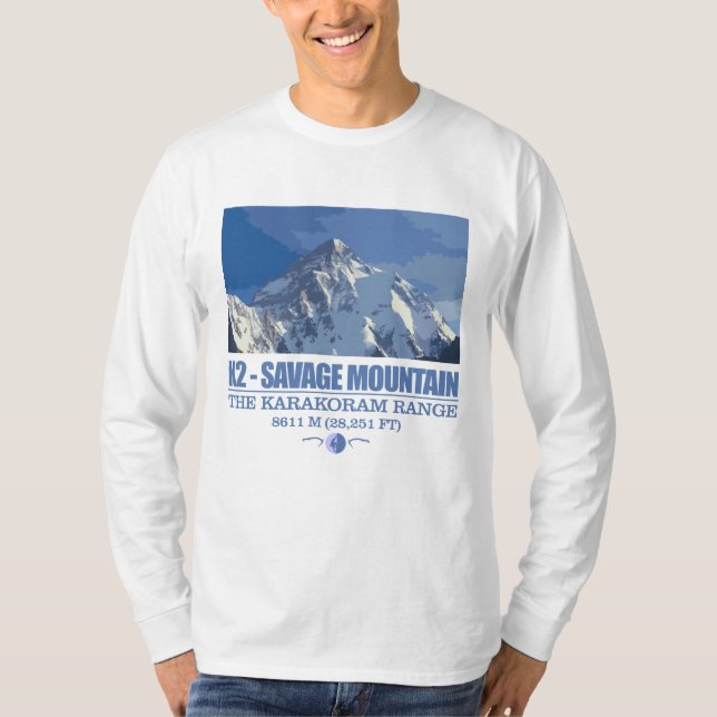 K2 -The Savage Mountain T-Shirt (Front)