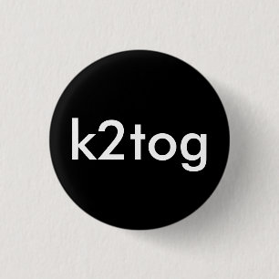k2tog 1 inch round button