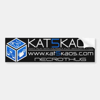 K5K Blue Bumper Sticker