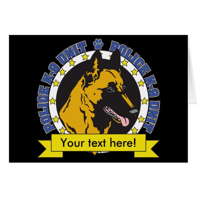 K9 Belge Malinois (Devant horizontal)