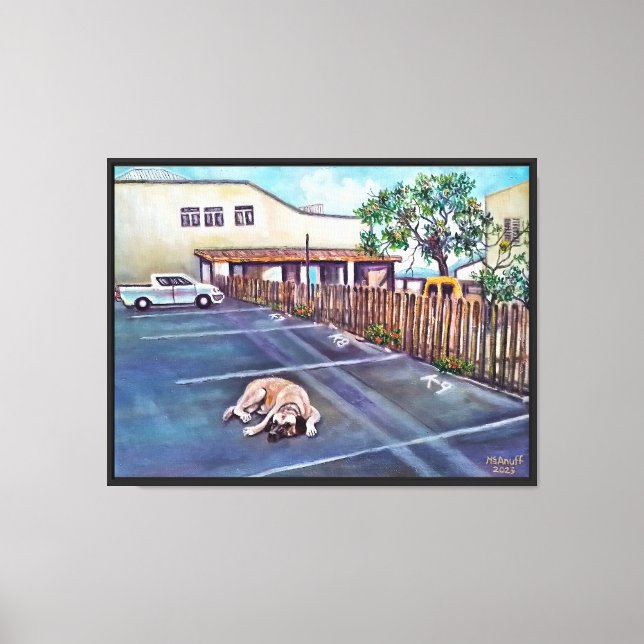 K9 CANVAS PRINT (Front)