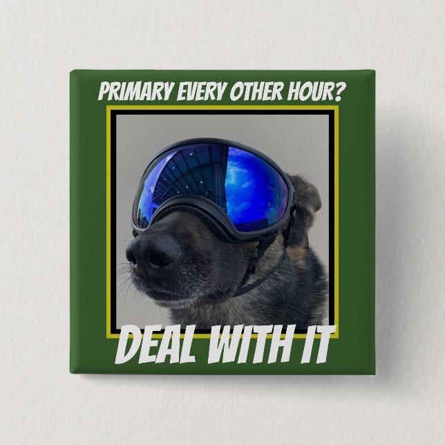 K9 Checkpoint Button pin (Front)