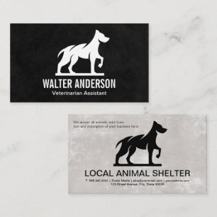 K9 Dog Logo   Animal Services Business Card