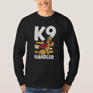 K9 Handler Dog Trainer Handling Premium T-Shirt