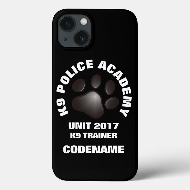 K9 POLICE ACADEMY Case-Mate iPhone CASE (Back)