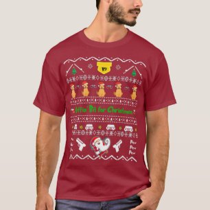 K9 Police K9 Christmas T-Shirt