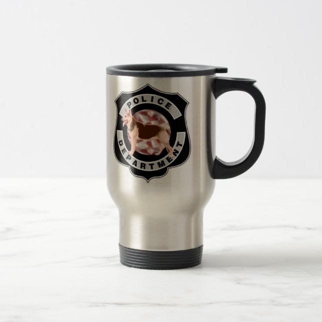 K9 Police Travel Mug (Right)