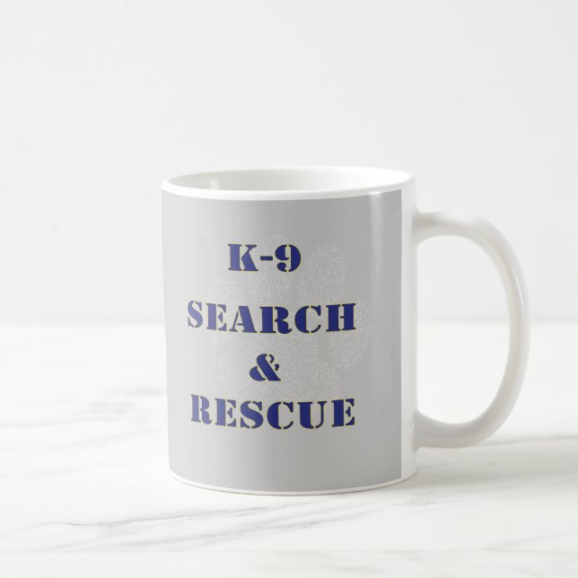 K9 Search and Rescue Coffee Mug (Right)