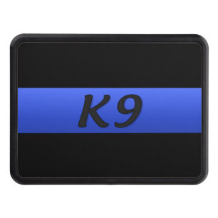 K9 - Thin Blue Line Hitch Cover