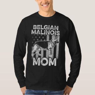 K9 Unit Belgian Malinois Pd Police Trainer T-Shirt