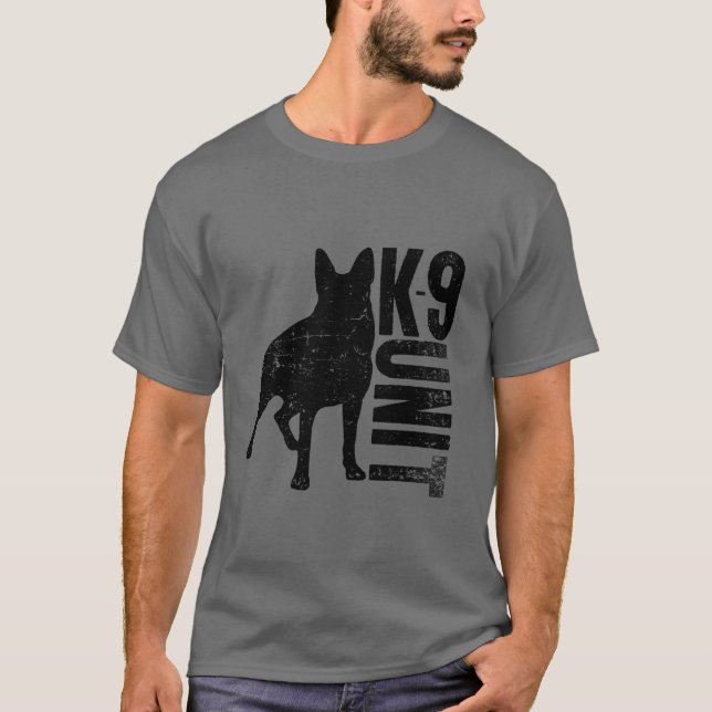 K9 Unit - German Shepherd T-Shirt (Front)