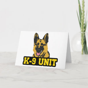 K-9 Unit Card