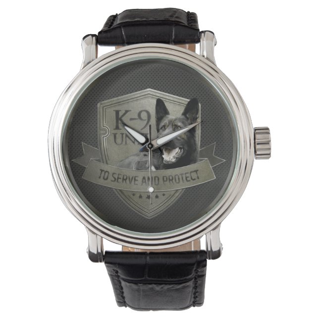 K-9 Unit  -Police  Unit- German Shepherd Watch (Front)