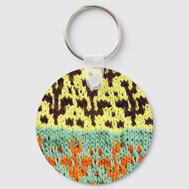 k Artisanware Knit Keychain (Front)