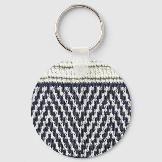 k Artisanware Knit Keychain (Front)