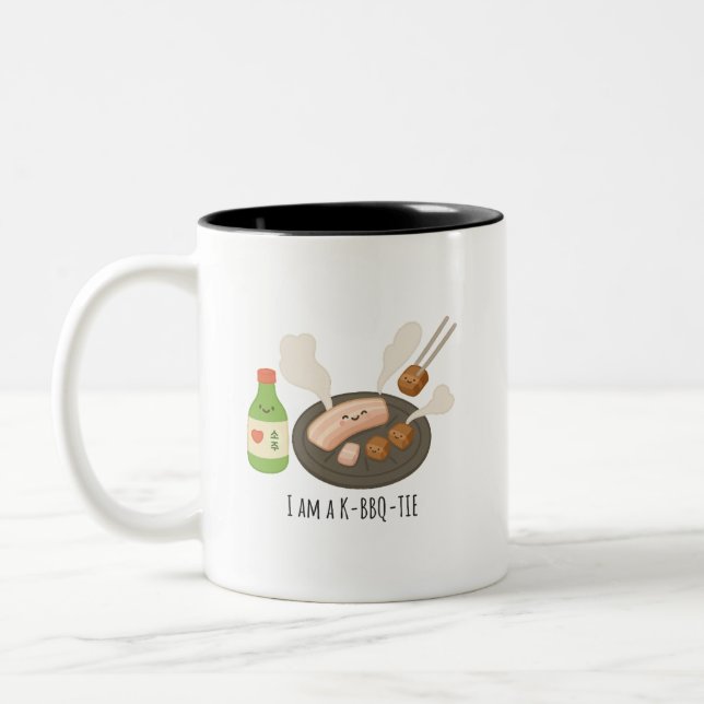 K-bbq Two-Tone Coffee Mug (Left)