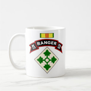 K Co, 75th Infantry - Ranger - 4th Inf, Vietnam Coffee Mug