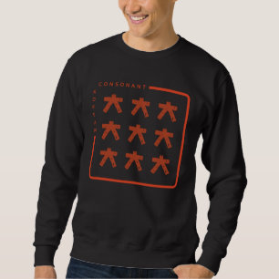 K culture Korean alphabet Hangul Consonant 62 Sweatshirt