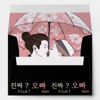 K-drama marathon custom korean drama fandom envelope