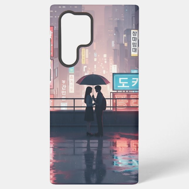 K-Drama Rooftop Romance Samsung Galaxy S22 Ultra Case (Back)
